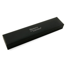 Load image into Gallery viewer, Stainless Steel Onyx Funeral Cable Link Bracelet for Ashes