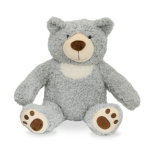 Load image into Gallery viewer, Small/Keepsake 2 Cubic Inches Loving Teddy Bear Gray Funeral Cremation Urn for Ashes