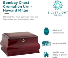 Load image into Gallery viewer, Howard Miller 800-197 (800197) Bombay Funeral Cremation Urn Chest, 275 inches
