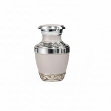 Load image into Gallery viewer, At Peace Memorials Cordoba Ivory Keepsake Urn for Ashes