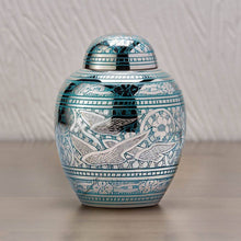 Load image into Gallery viewer, New, Solid Brass Guided Light nfant/Child/Pet Cremation Urn, 45 Cubic Inches