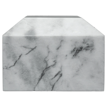 Load image into Gallery viewer, Large/Adult 190 Cubic Inch Summit Antique White Marble Cremation Urn for Ashes