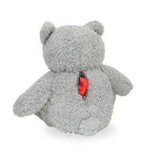 Load image into Gallery viewer, Small/Keepsake 2 Cubic Inches Loving Teddy Bear Gray Funeral Cremation Urn for Ashes