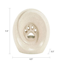 Load image into Gallery viewer, At Peace Memorials Tranquil Paw Stone Crackle