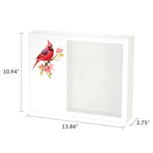Load image into Gallery viewer, At Peace Memorials Shadowbox Remembrance Keepsake Cardinal
