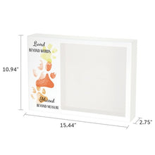 Load image into Gallery viewer, At Peace Memorials Shadowbox Remembrance Loved Beyond Red