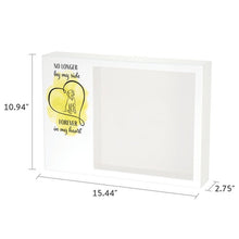 Load image into Gallery viewer, At Peace Memorials Shadowbox Remembrance Forever Dog Yellow