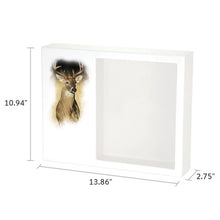 Load image into Gallery viewer, At Peace Memorials Shadowbox Remembrance Keepsake White-Tailed Deer