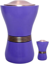 Load image into Gallery viewer, At Peace Memorials Canopic/Blessing Purple Urn for Ashes SET