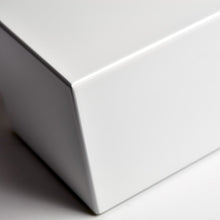 Load image into Gallery viewer, Large/Adult Somerset Box White, Full Size Funeral Cremation Urn for Ashes