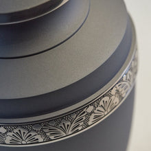 Load image into Gallery viewer, At Peace Memorials Grecian Rustic Pewter Large/Adult Cremation Urn