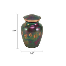 Load image into Gallery viewer, At Peace Memorials Classic Paws Raku Petite