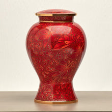 Load image into Gallery viewer, Cloisonne Adult 200 Cubic Inch Funeral Cremation Urn for Ashes