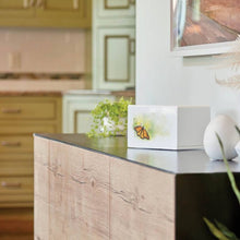 Load image into Gallery viewer, Large/Adult Somerset Butterfly Funeral Cremation Urn for Ashes, 200 Cubic Inches