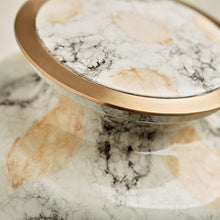 Load image into Gallery viewer, Large Funeral Cremation Urn for ashes, 200 Cubic Inches - Glenwood White Marble