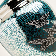 Load image into Gallery viewer, Guided Light Brass Adult 200 Cubic Inch Funeral Cremation Urn for Ashes