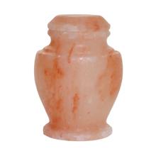 Load image into Gallery viewer, Small/Keepsake 15 Cubic Inches Carpel Rock Salt Biodegradable Funeral Cremation Urn