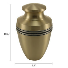 Load image into Gallery viewer, At Peace Memorials Grecian Bronze Large/Adult Cremation Urn
