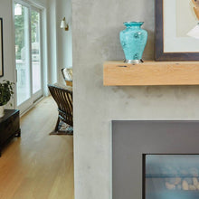 Load image into Gallery viewer, Large Funeral Cremation Urn for ashes, 200 Cubic Inches - Glenwood Blue Marble