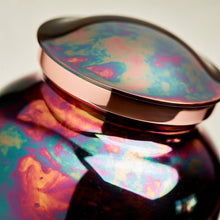 Load image into Gallery viewer, Large/Adult Stainless Steel Raku Funeral Cremation Urn - 200 Cubic Inches