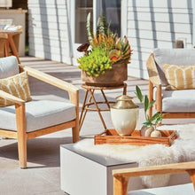 Load image into Gallery viewer, Adult Aluminum & Brass White Funeral Cremation Urn for Ashes, 200 Cubic Inches