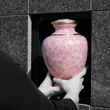 Load image into Gallery viewer, At Peace Memorials Essence Rose Large/Adult Cremation Urn 200 Cubic Inches