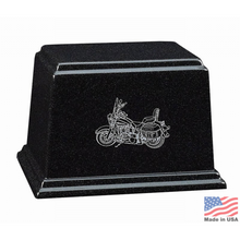 Load image into Gallery viewer, Large/Adult 275 Cubic Ins Ancestral Granite Cremation Urn - Choice of 15 Colors