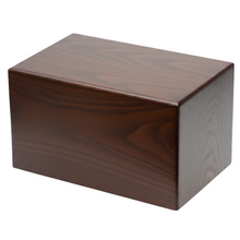 Load image into Gallery viewer, Large/Adult 210 Cubic Inches Windsor Wood Funeral Cremation Urn for Ashes