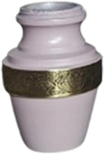 Load image into Gallery viewer, At Peace Memorials Tranquility Pink Keepsake Urn for Ashes