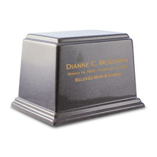 Load image into Gallery viewer, Large/Adult 275 Cubic Ins Ancestral Granite Cremation Urn - Choice of 15 Colors
