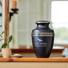 Load image into Gallery viewer, At Peace Memorials Grecian Blue Large/Adult Cremation Urn