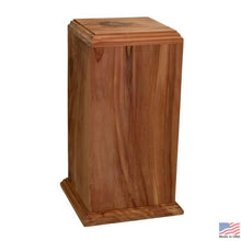 Load image into Gallery viewer, Large/Adult 220 Cubic Inches Mansfield's Cedar Wood Funeral Cremation Urn for Ashes