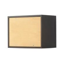 Load image into Gallery viewer, Small 120 Cubic Inches Small Black Wood Funeral Cremation Urn for Ashes