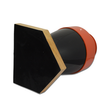 Load image into Gallery viewer, Large/Adult 220 Cubic Inch Orange &Black Aluminum Baseball Funeral Cremation Urn