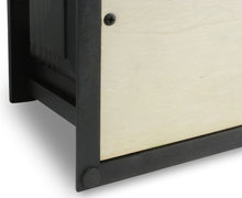 Load image into Gallery viewer, Large/Adult 210 Cubic Inches Montgomery Black Wood Funeral Cremation Urn for Ashes