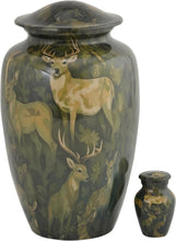 Load image into Gallery viewer, At Peace Memorials Deer Camo Set Urn for Ashes