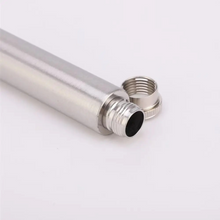 Load image into Gallery viewer, Small/Keepsake 6 Cubic Inches Pewter Steel Scattering Tube for Ashes