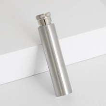 Load image into Gallery viewer, Small/Keepsake 6 Cubic Inches Pewter Steel Scattering Tube for Ashes