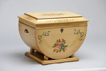 Load image into Gallery viewer, Large/Adult Colonial Life Chest Wooden Funeral Cremation Urn for Ashes