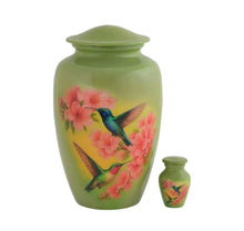 Load image into Gallery viewer, At Peace Memorials Hummingbird Urn for Ashes SET
