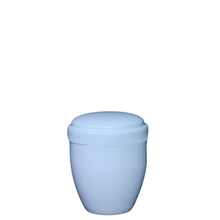 Load image into Gallery viewer, Small/Keepsake 10 Cubic Inches White Metal Funeral Cremation Urn for Ashes