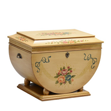 Load image into Gallery viewer, Large/Adult Colonial Life Chest Wooden Funeral Cremation Urn for Ashes
