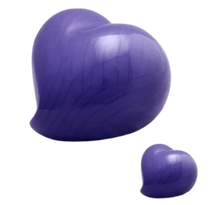 Load image into Gallery viewer, Small/Keepsake Purple Infinity Eternal Heart Funeral Cremation Urn