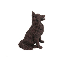 Load image into Gallery viewer, Bronze Papillon Pet Cremation Urn in 5 Diff Walnut Base Sizes