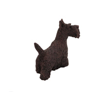 Load image into Gallery viewer, Bronze Scottish Terrier Pet Cremation Urn in 5 Diff Walnut Base Sizes