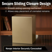 Load image into Gallery viewer, Howard Miller 800-135 (800135) Bronze Chest Insert Funeral Cremation Urn Insert