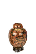 Load image into Gallery viewer, Small/Keepsake 2.5 Cubic Inches Amber Miniature Cremation Urn for Ashes