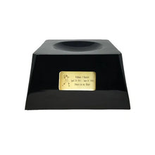 Load image into Gallery viewer, Large/Adult 200 Cubic Inch San Diego Chargers Metal Ball on Cremation Urn Base