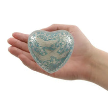 Load image into Gallery viewer, Solid Brass Guided Light Heart Keepsake Funeral Cremation Urn, 3 Cubic Inches