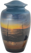 Load image into Gallery viewer, At Peace Memorials Cabo Fishing Adult Urn for Ashes